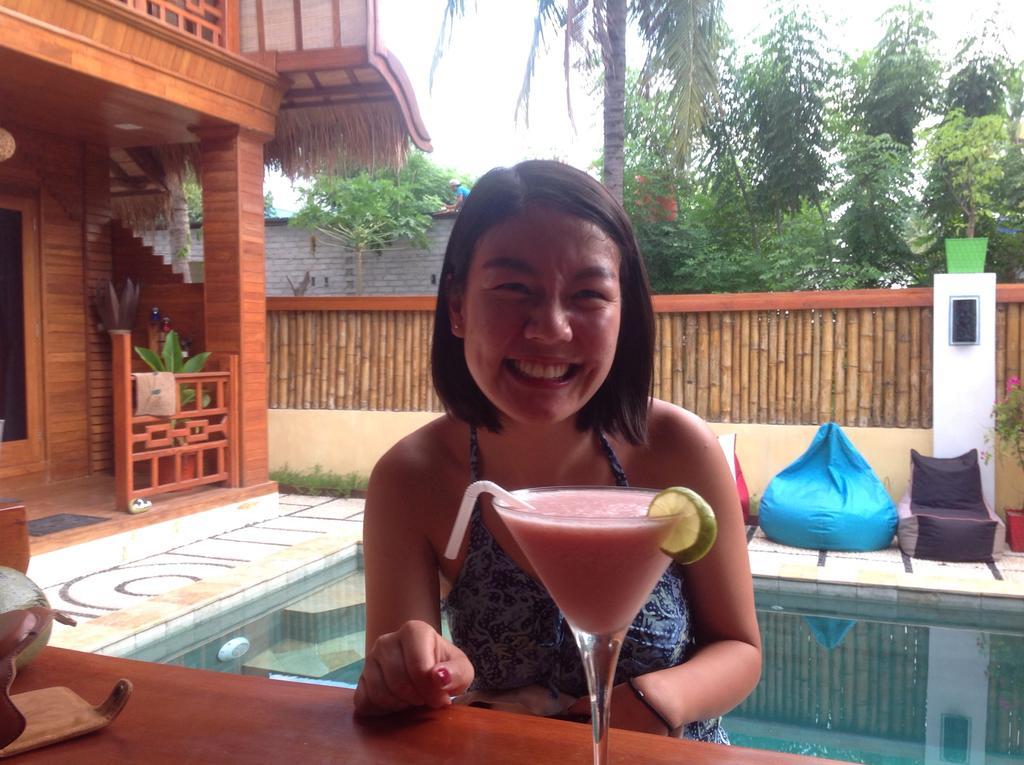 Gili T Sugar Shack Hotell Gili Trawangan Eksteriør bilde