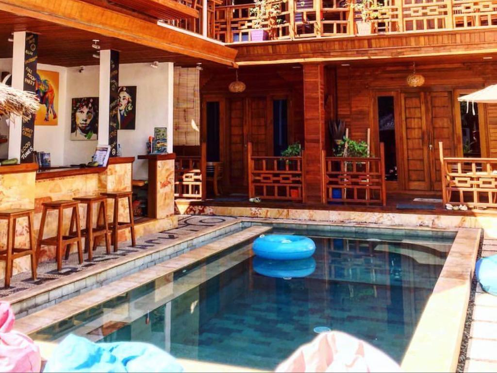 Gili T Sugar Shack Hotell Gili Trawangan Eksteriør bilde