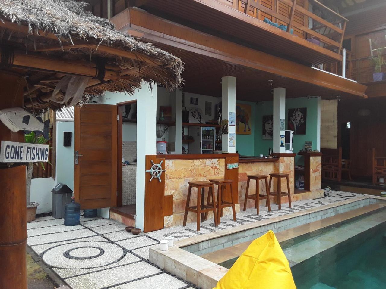 Gili T Sugar Shack Hotell Gili Trawangan Eksteriør bilde